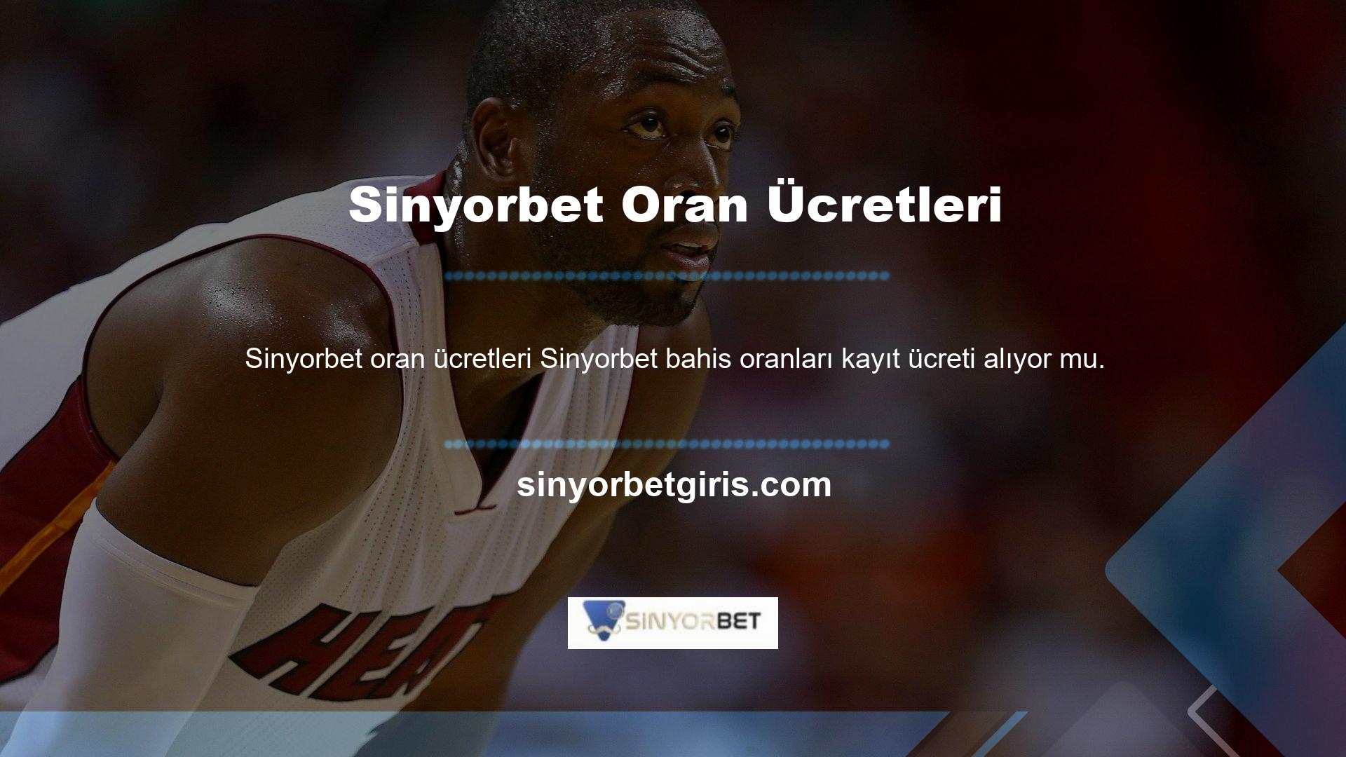 Kayıt sürecinden sonra, bu sitenin bahis oyunları bahis bölümüne bir göz atıyor musunuz Sinyorbet bahis oranları, bahis oyunlarının avantajını sağlayan ilk şeydir