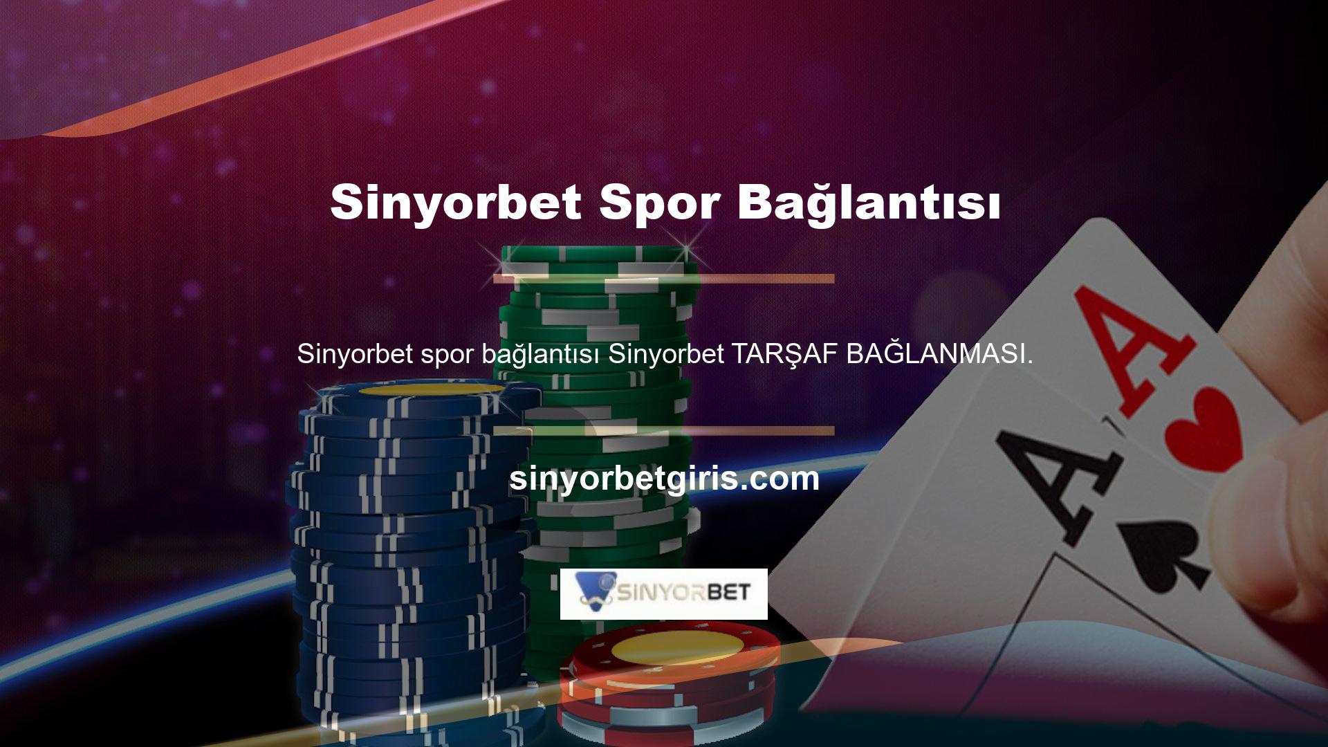 Sinyorbet Sports Betting, spor bahisleri için vazgeçilmez bir oyundur