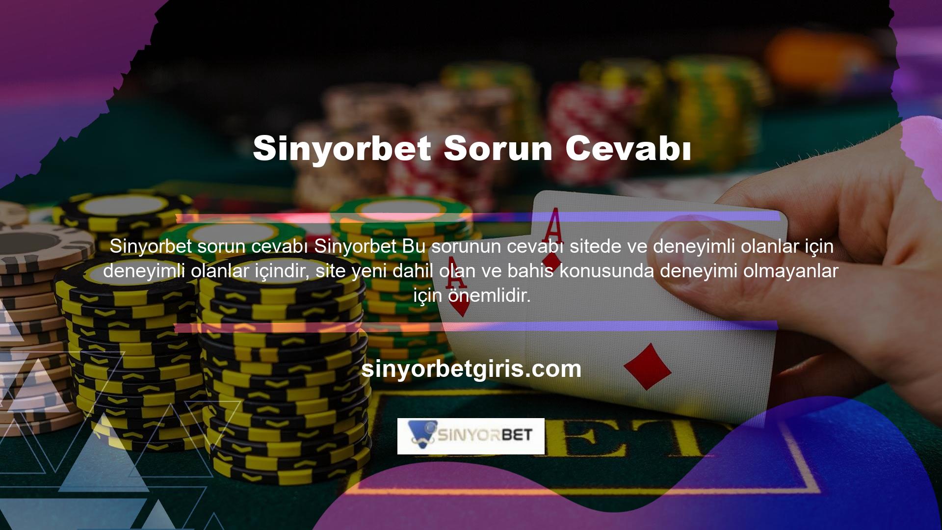 Kısa süreli bağlantı molaları Sinyorbet için çok ilginç olabilir